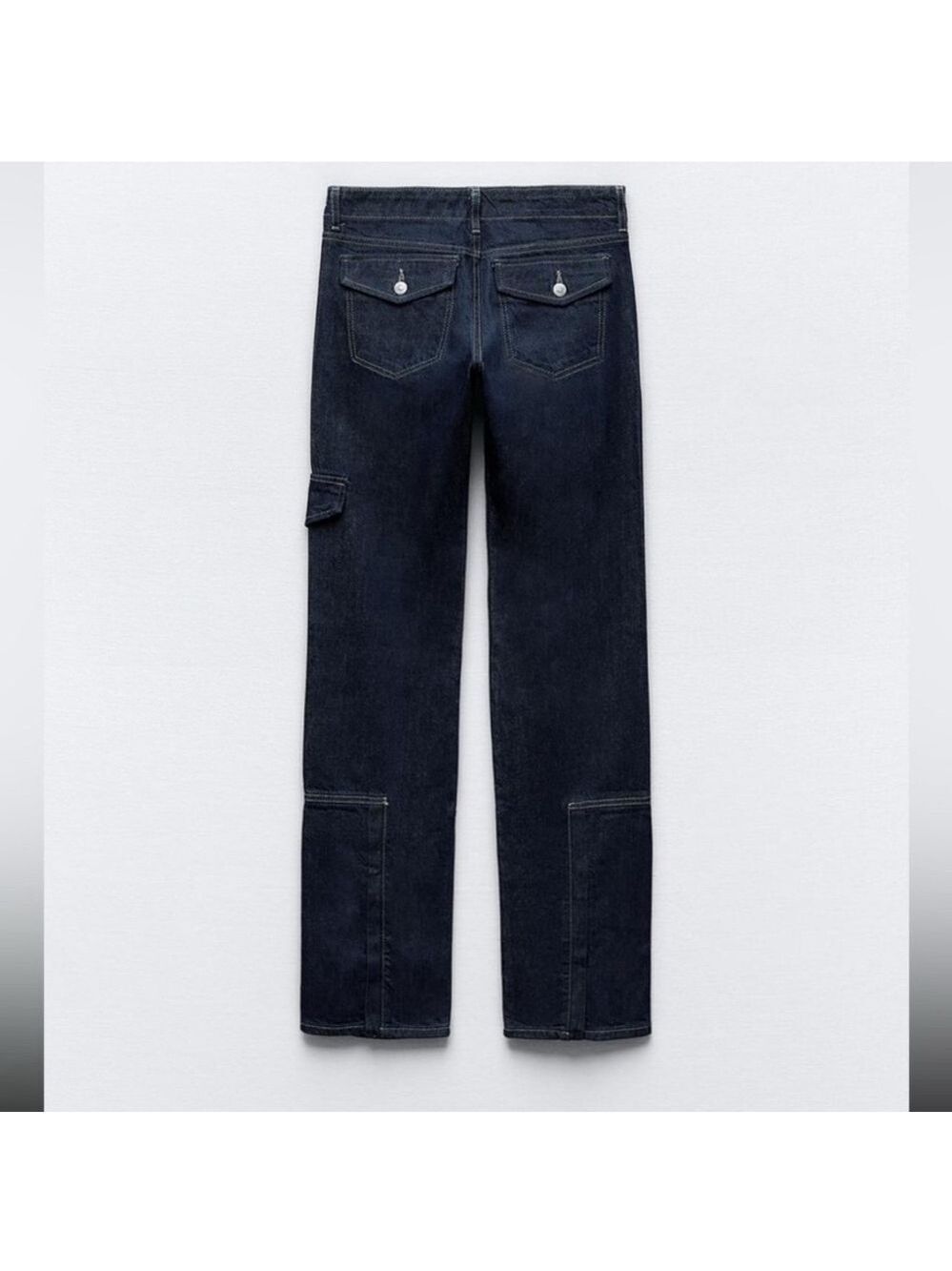 Women's Zara Denim Jeans Size 4 - Picture 5 of 9